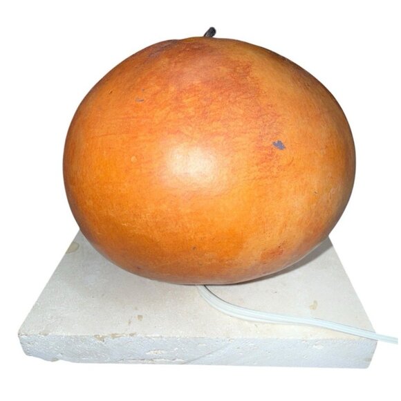 New Handmade Craft Hand Carved Gourd Small Light Lamp - Picture 6 of 11